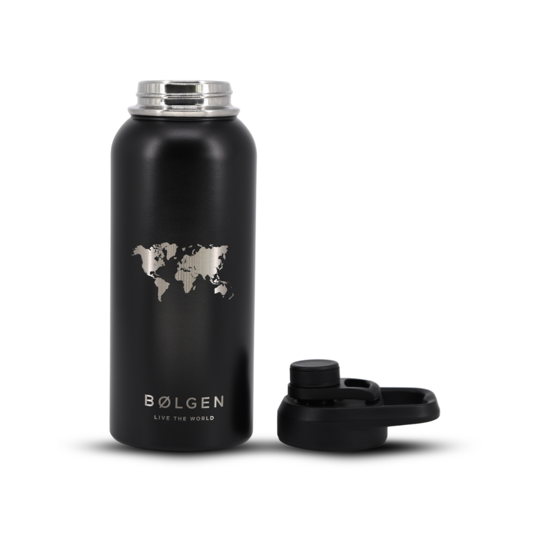 Botella Insulada Zermatt 946 ml - Black (World Edition)