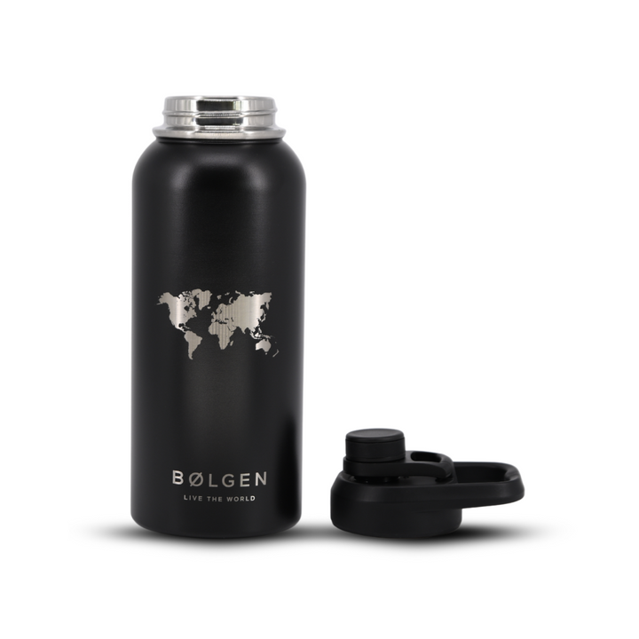 Botella Insulada Zermatt 946 ml - Black (World Edition)