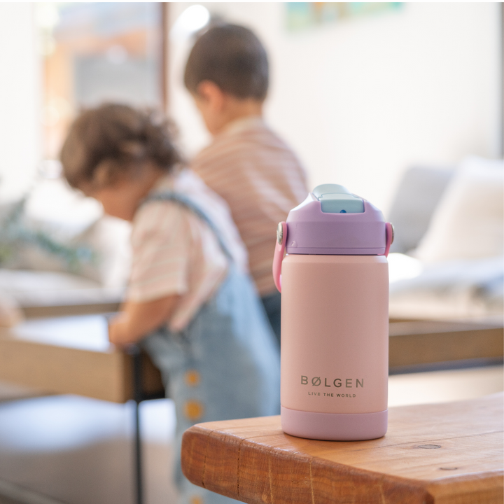 Botella Insulada Kids 355 ml - Pale Rose/Lilac