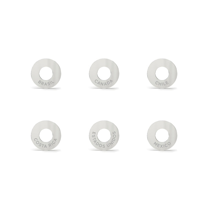 Charms - Países de América